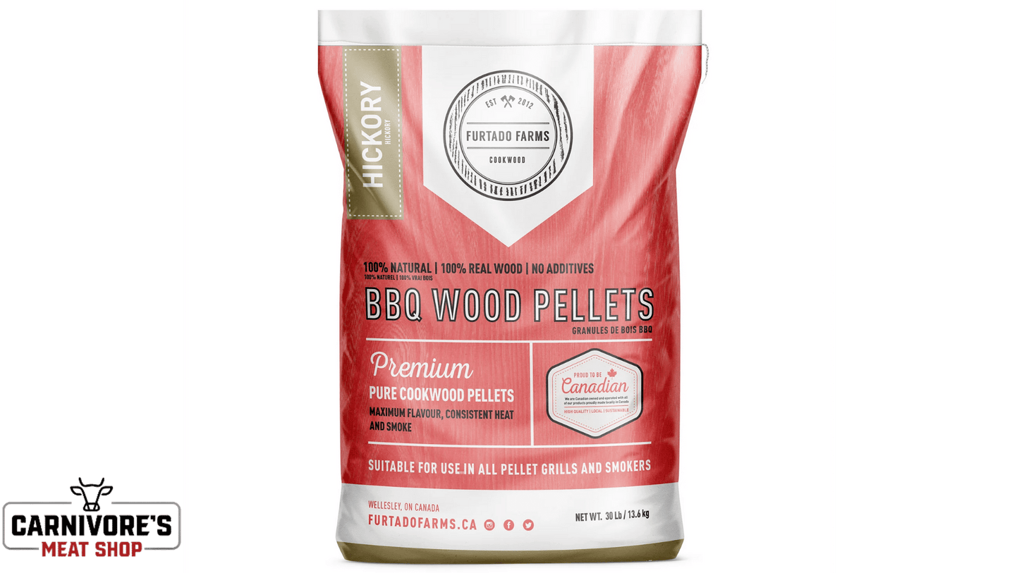 Hickory BBQ Wood Pellets by Furtado Farms