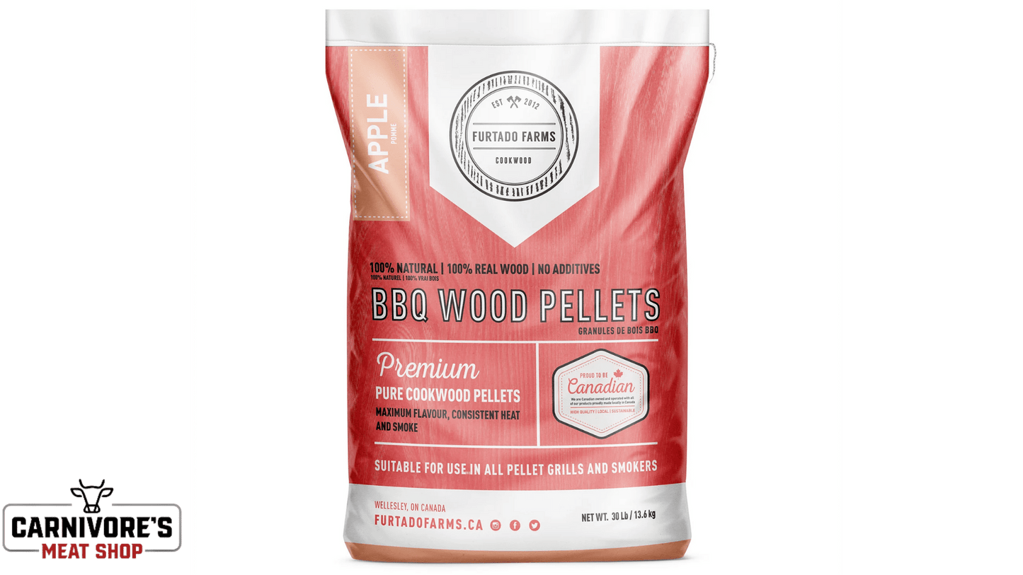Apple BBQ Wood Pellets by Furtado Farms