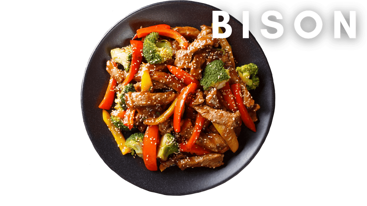 BISON Shaved Stir Fry