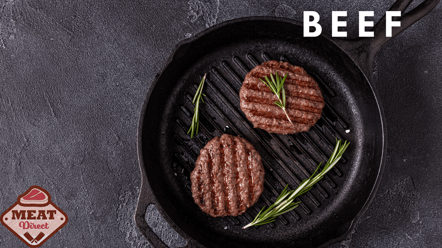 Old Fashioned BEEF Burgers