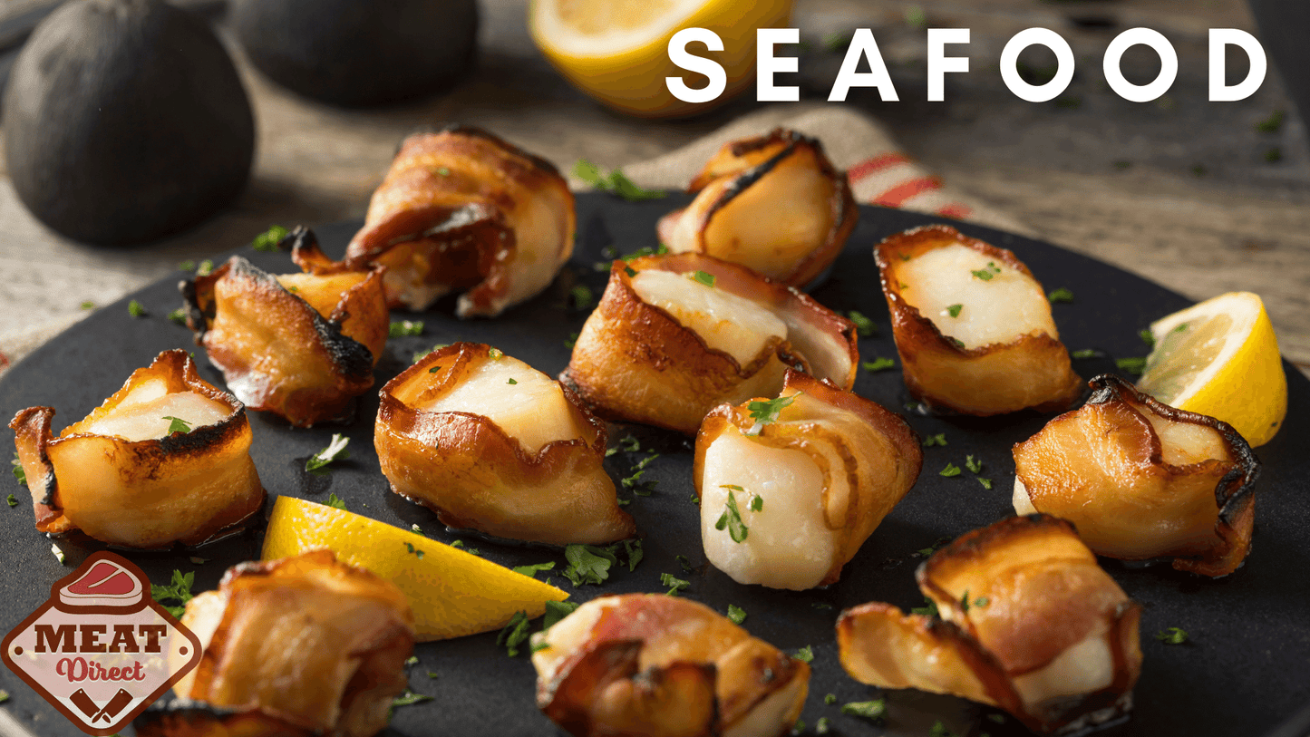 Scallops Bacon Wrapped