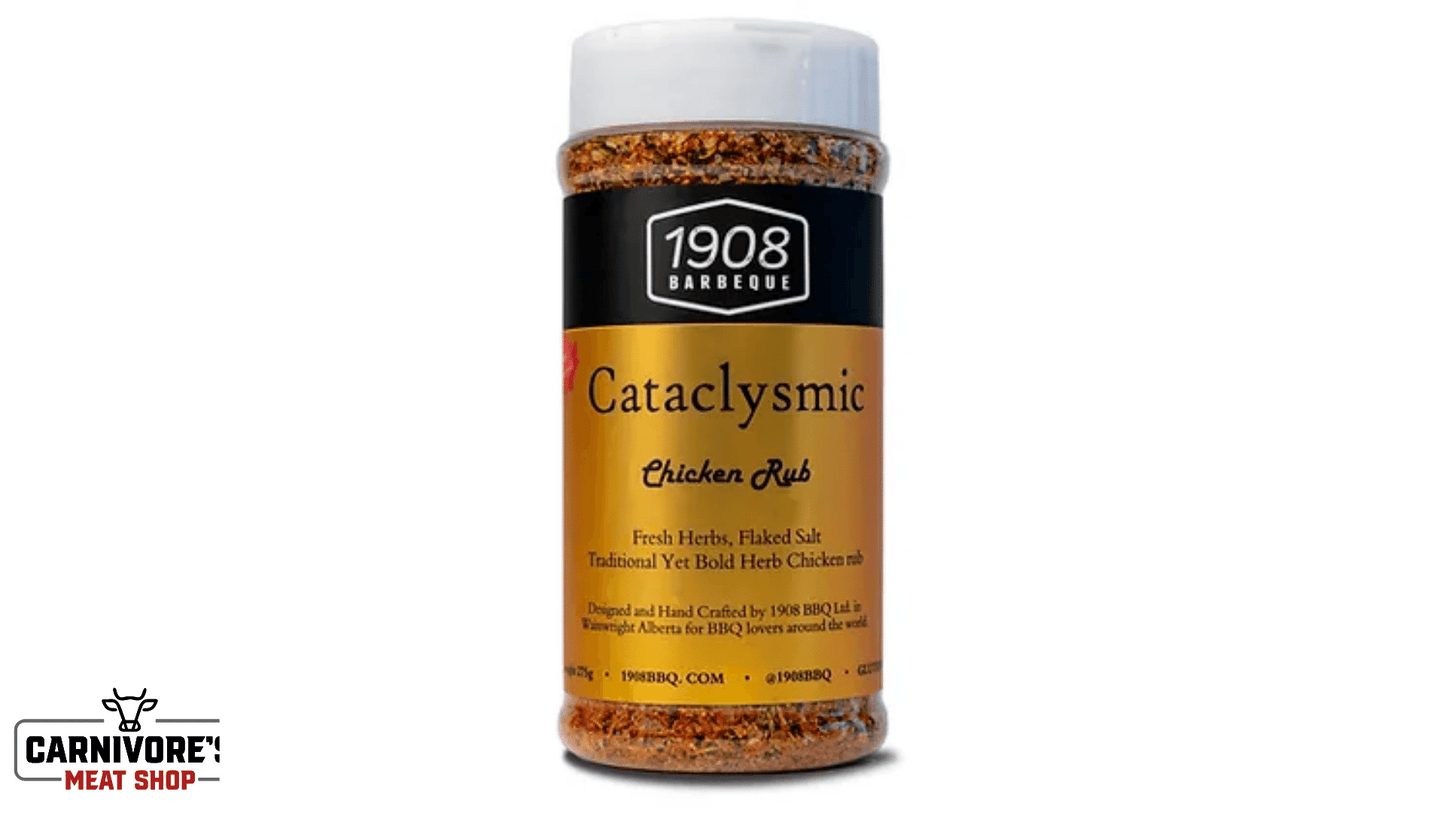 1908 BBQ Cataclysmic Chicken Rub