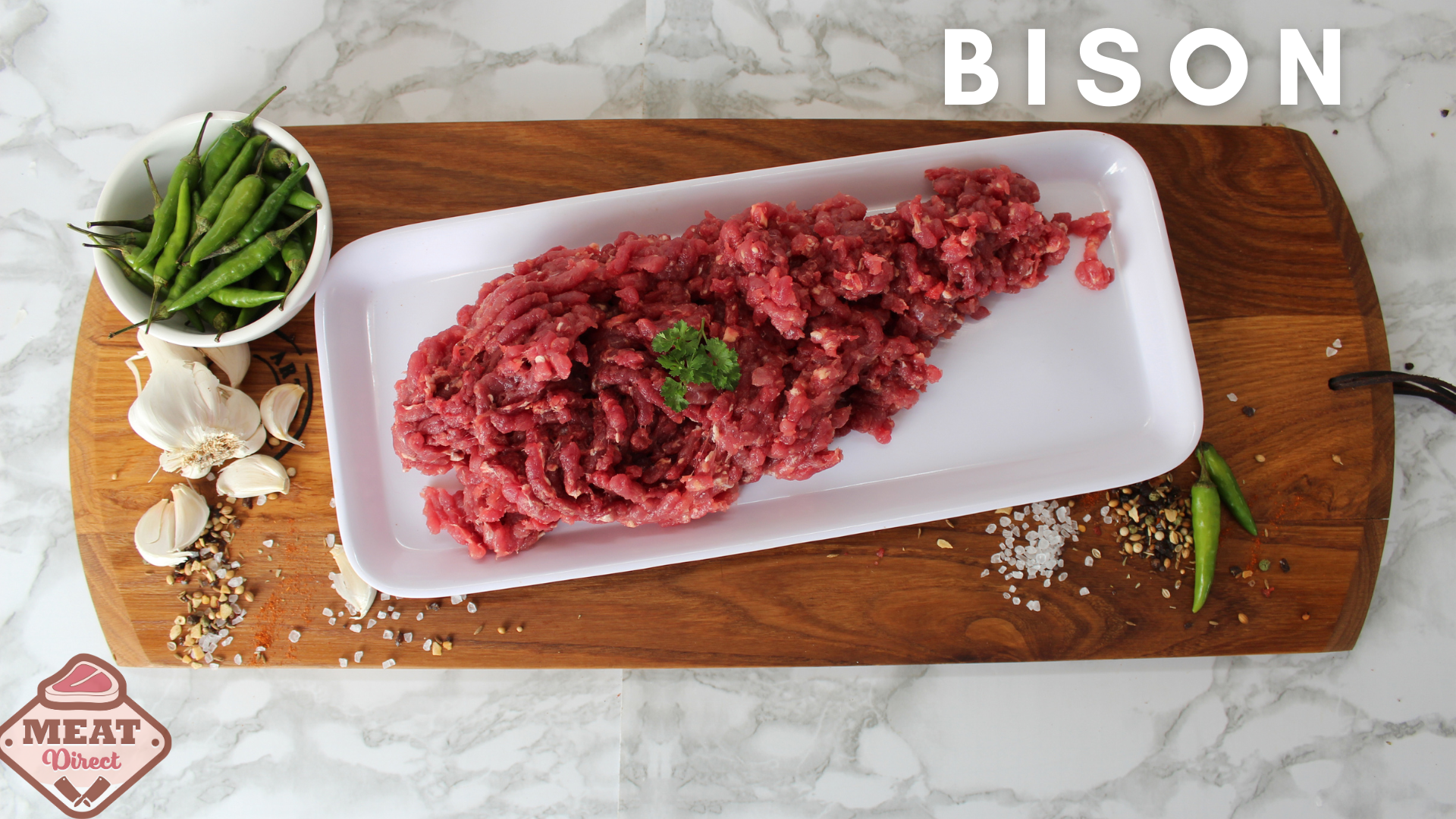 Ground 1 lb - Bison - Meatdirect.ca